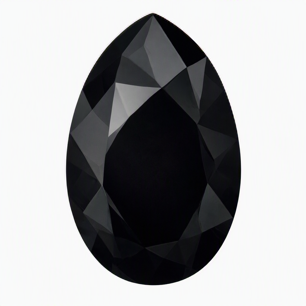 A black onyx stone
